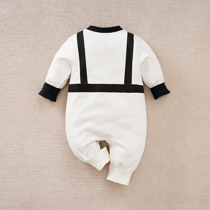 Astronaut Costume Space Suit Rompers Baby Boys Clothes Toddler Infant Halloween Christmas Birthday Party Cosplay Fancy Dress