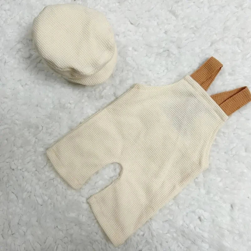 Newborn Photography Props Baby Gentleman Romper Suits