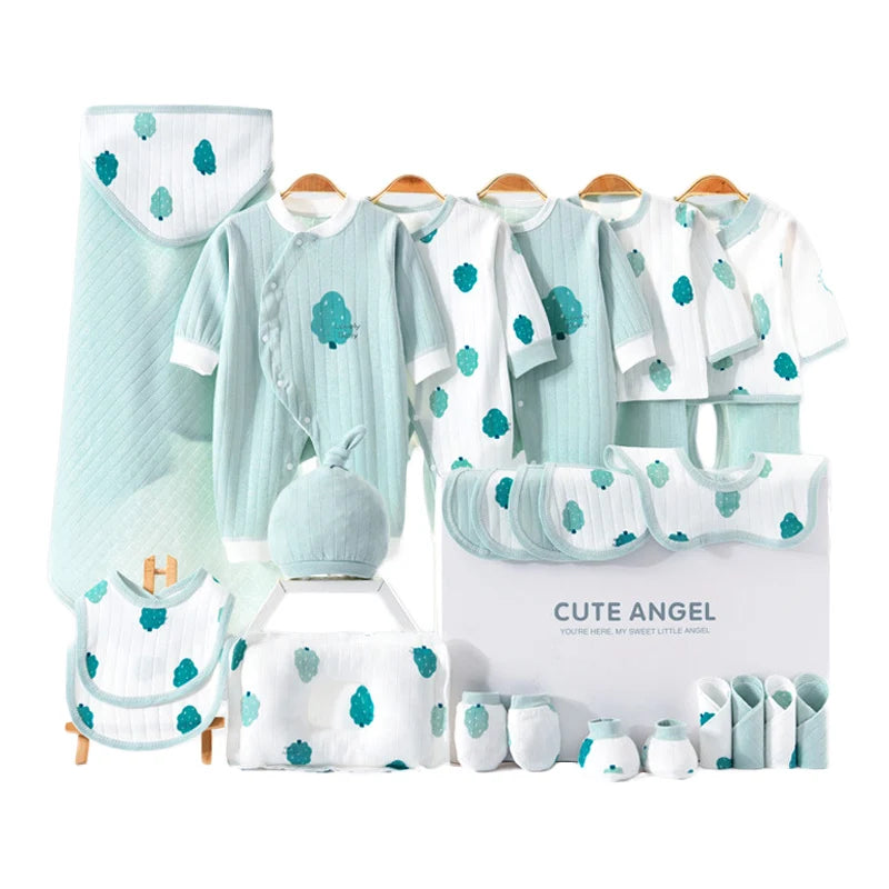 24/26 Pieces Newborn Clothes Baby Gift Pure Cotton Baby Set 0-6 Months