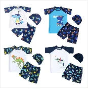 Baby Swimwear Boys Zip Sunsuit