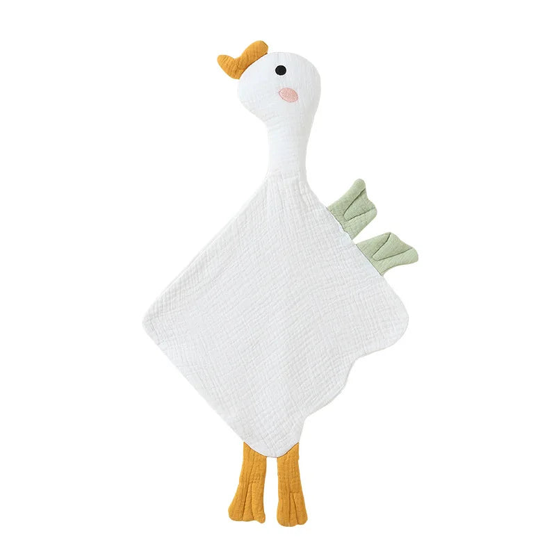 Baby Animals Plush Toy Soft Towel Newborn Snuggle Comforter