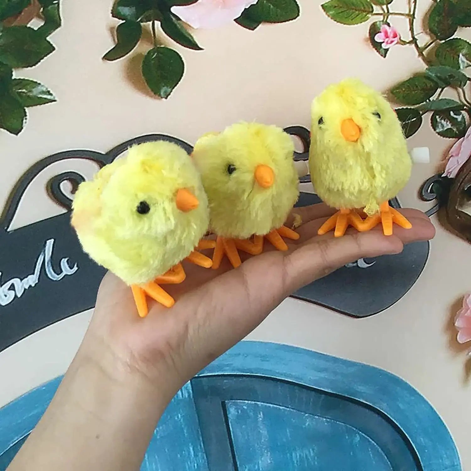 5pcs Novelty Jumping Chicken Chick Toys