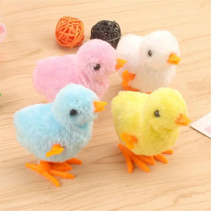5pcs Novelty Jumping Chicken Chick Toys