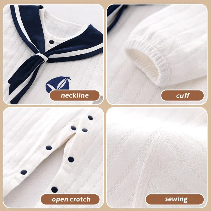 19/21/22/23pcs Newborn Clothes Set Navy Style Baby Clothes Spring Autumn Pure Cotton Infant Outfit Newborn Baby Gift With Box