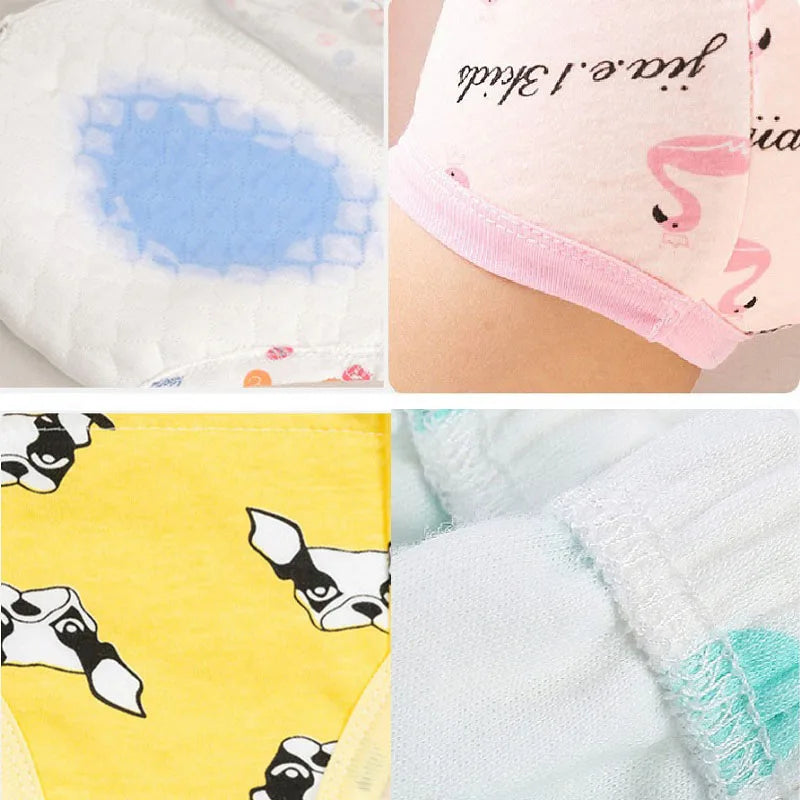 6 Layers Baby Elinfant 2 Size Diapers For Swimming Absorbent