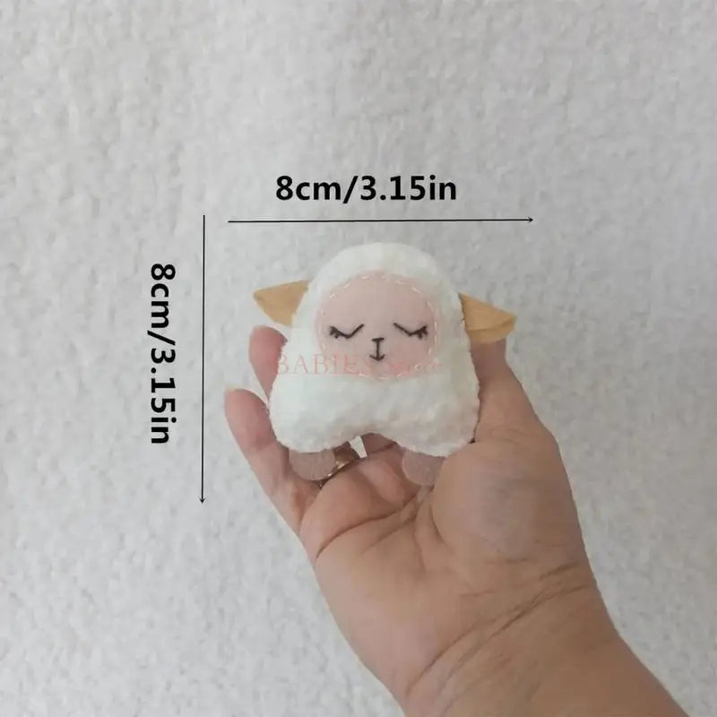 Felt Sheep Stuffed Toy Baby Photo Props