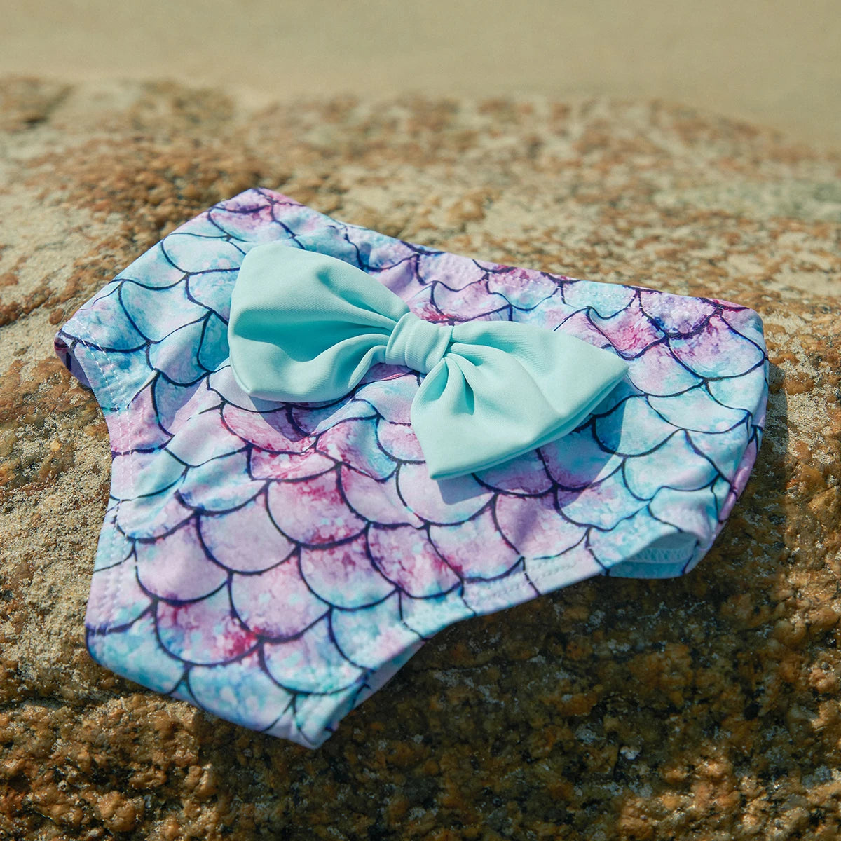 Baby Girls Watermelon Print Bathing Suit