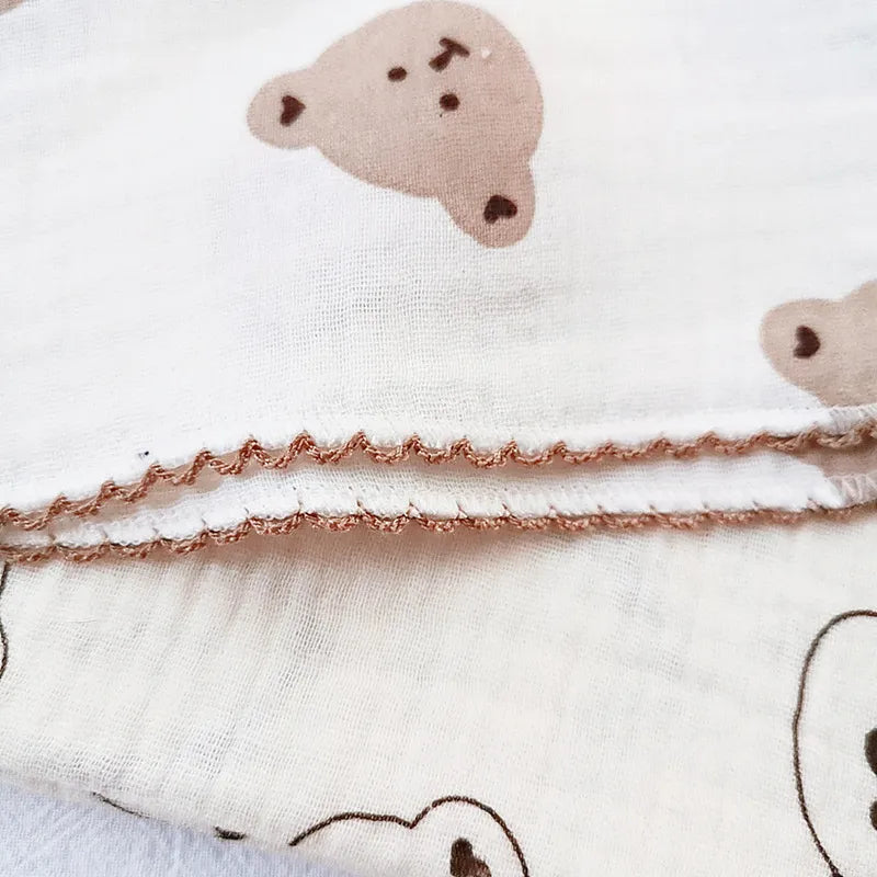 4 Layer Soft Saliva Towel Cotton Baby Face Towel