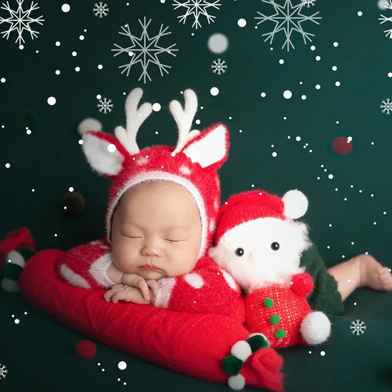 ❤️Christmas Clothing Cute Baby Photo Props