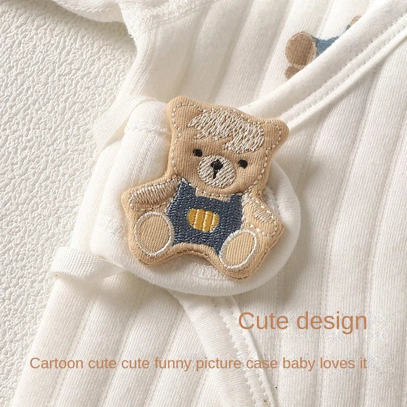0-3 Newborn Baby Top Pure Cotton Boneless Half Back Top