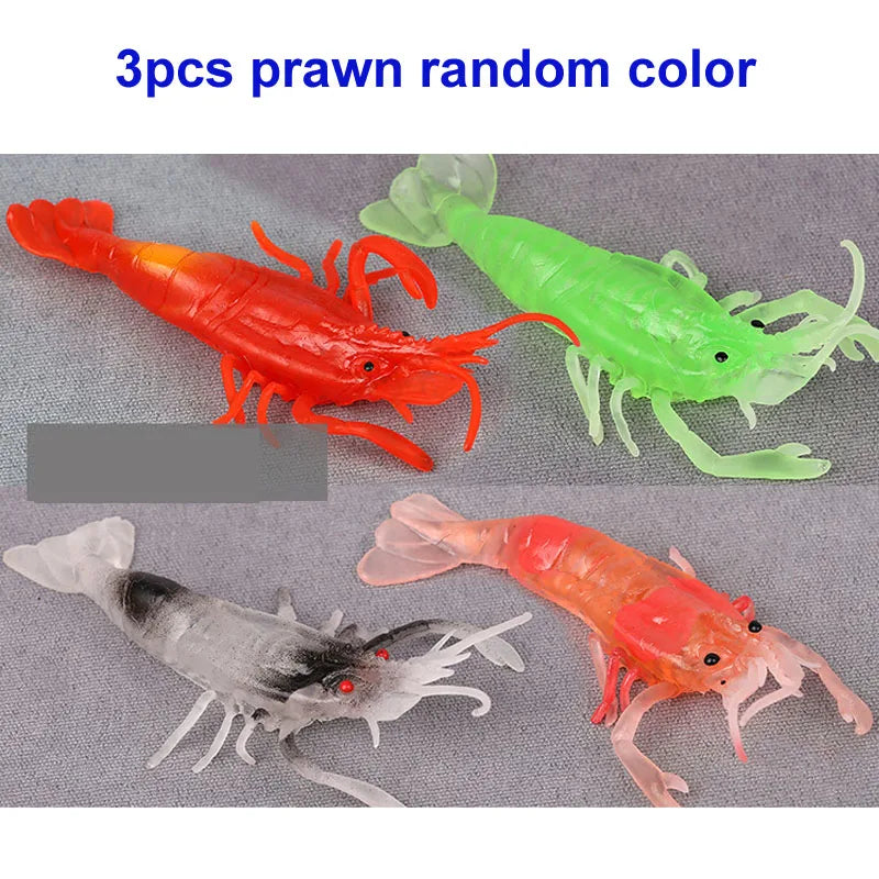 10Pcs/Set Kawaii Simulation Rubber Goldfish Baby Bath Toys