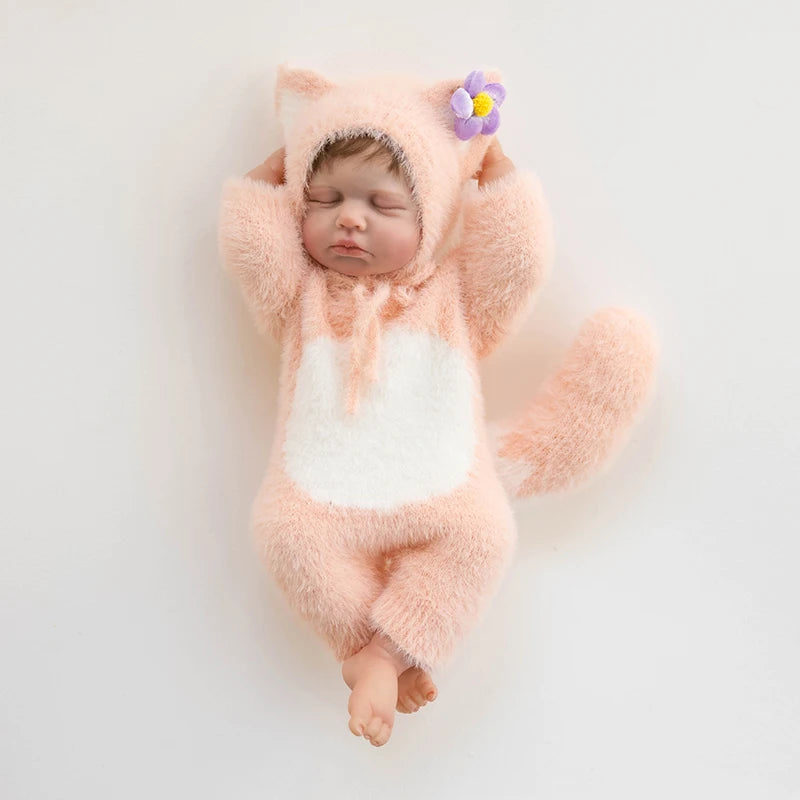 Newborn Cute Jumpsuits Hat For Baby Photo Accessories
