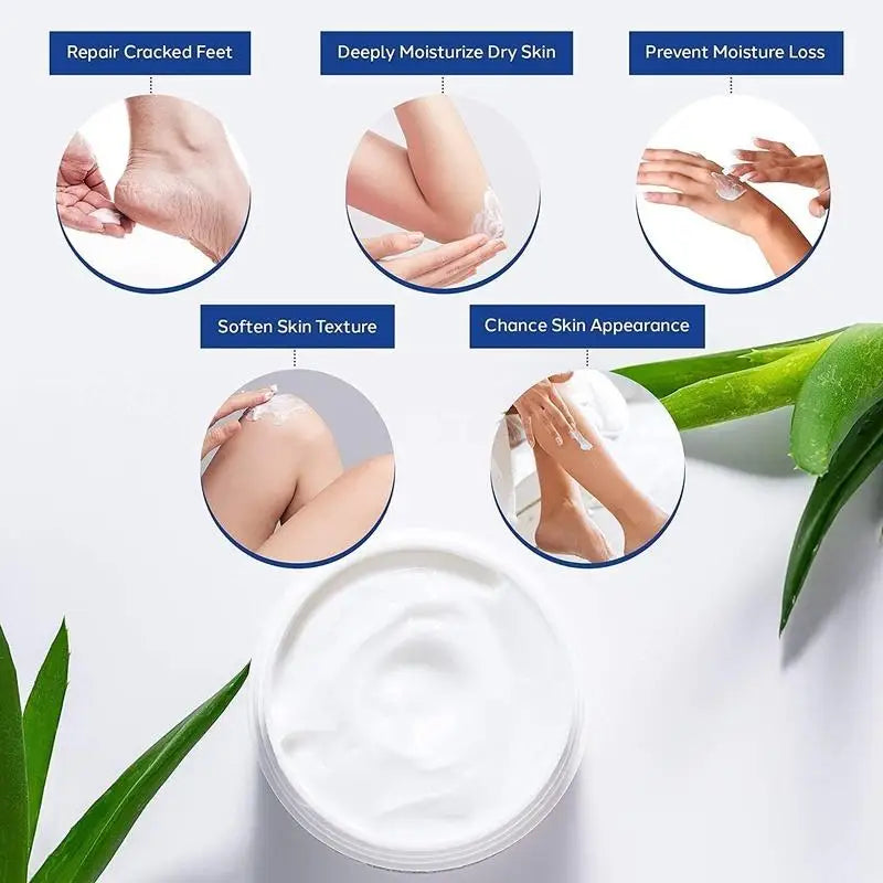 Urea Cream 42% Plus Salicylic Acid 4 Oz, Remover Dry Cracked Feet Hands