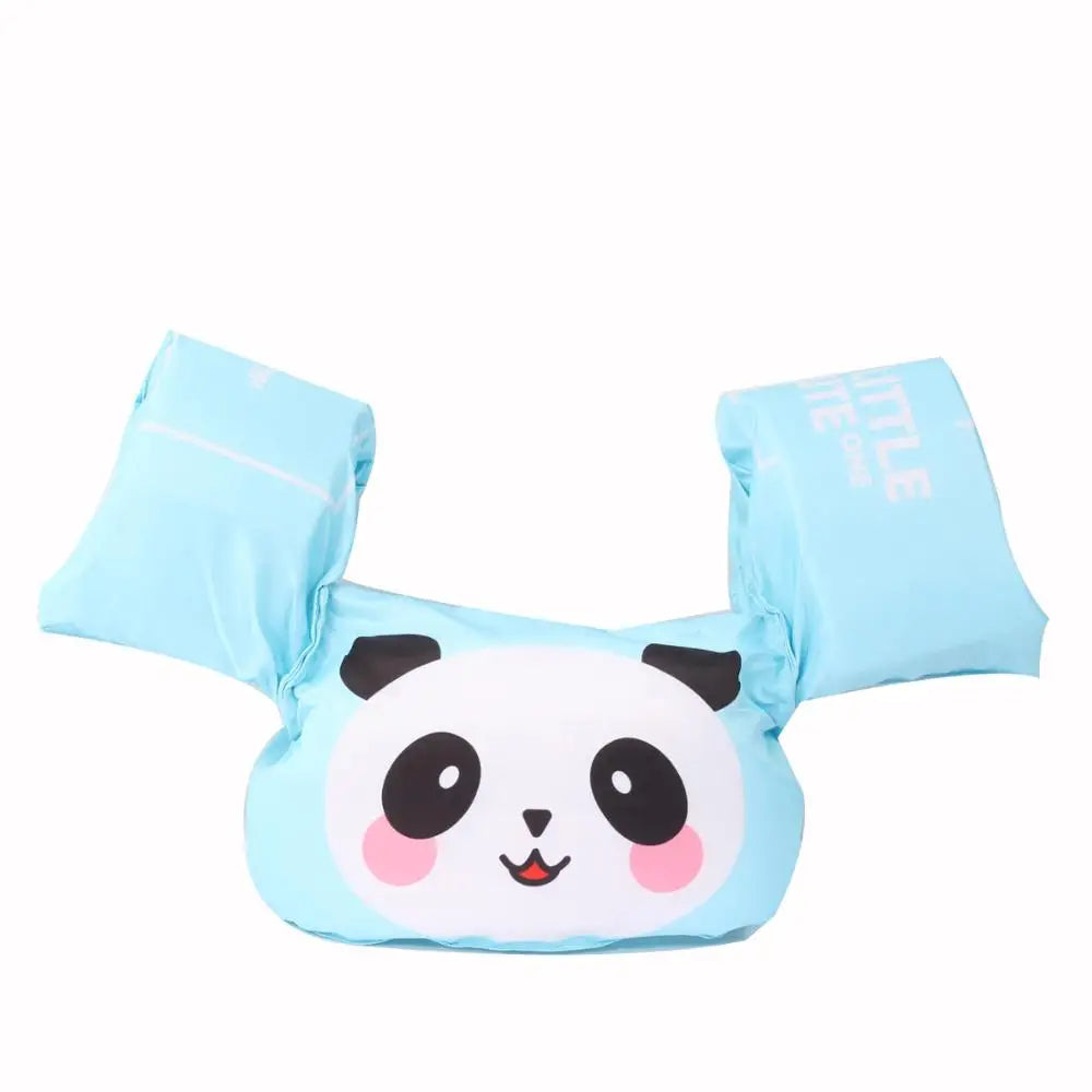 Baby Float Cartoon Arm Sleeve Life Jacket Swimsuit Foam Safety Swimming Training Floating Pool Float Swimming Ring puddle jumper