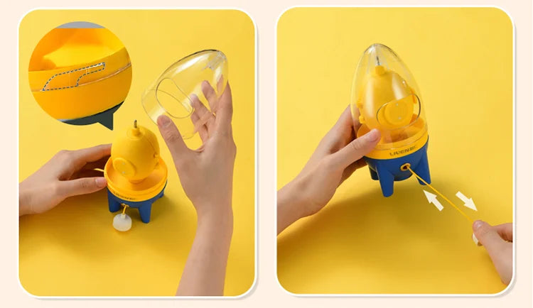 Manual Portable Egg Yolk Protein Mixer For Kids