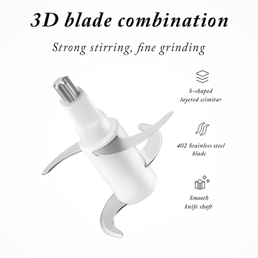 BC Babycare Mini Baby Feeding Food Maker Supplement Meat Grinder Vegetable Fruit Chopper Crusher Newborn Food Blenders Processor