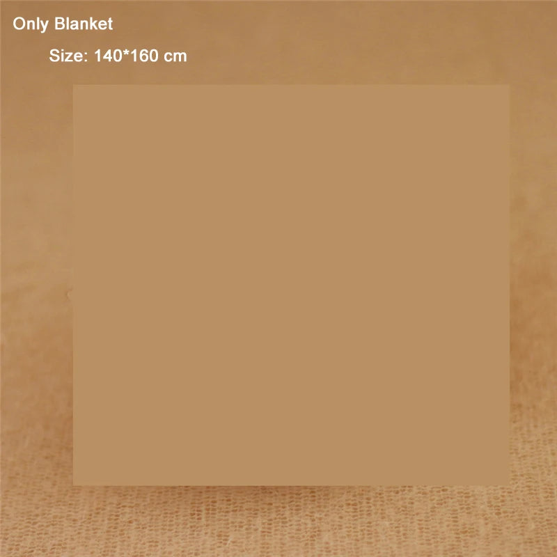 Big Size Newborn Baby Photograpgy Wraps Backdrop Blanket Mohair Infant Stretch Photo Props Background Shoot Studio 140*160cm