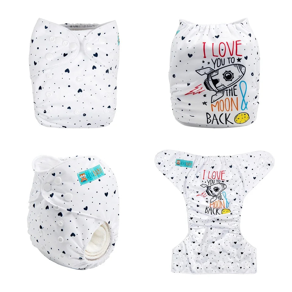 Cloth Diapers Baby Reusable Modern Cloth Nappy for Baby