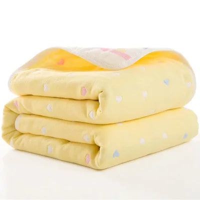 Baby Thick Blanket Muslin Cotton 6 Layers Beddings