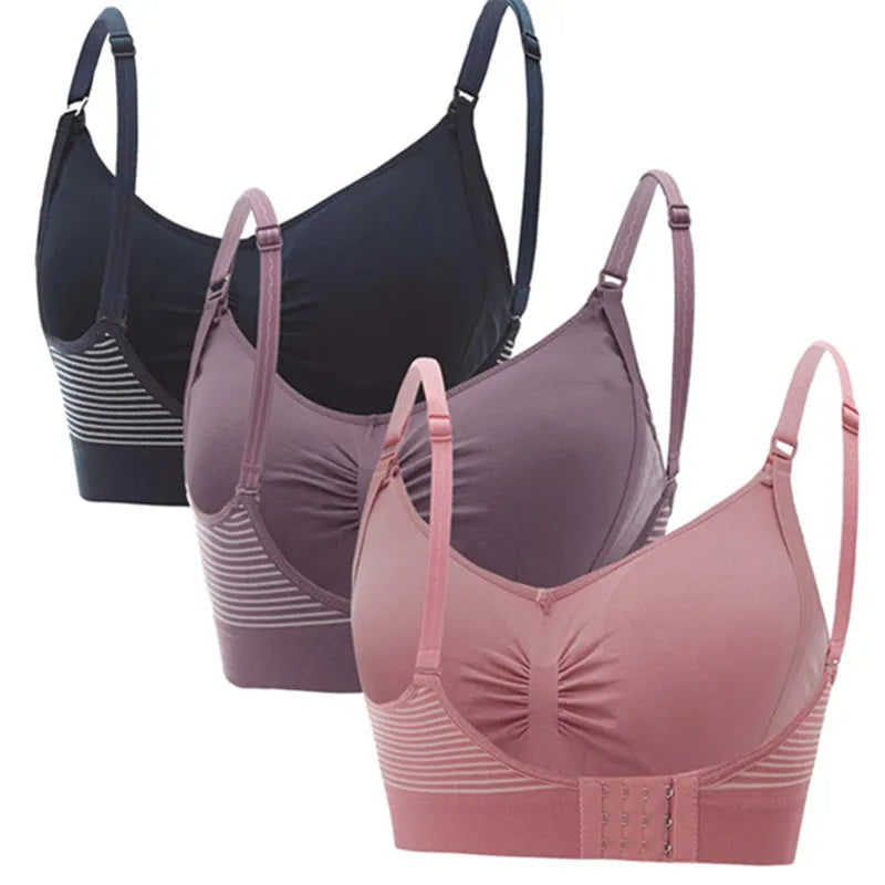 New Wirefree Women Clothes Breastfeeding Sleep Bra