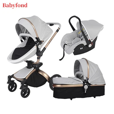 Babyfond Luxury Baby Car Seat Stroller  Baby Stroller