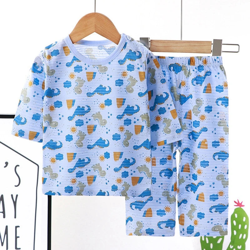 Cotton Set for Kids Baby Pajamas Clothes