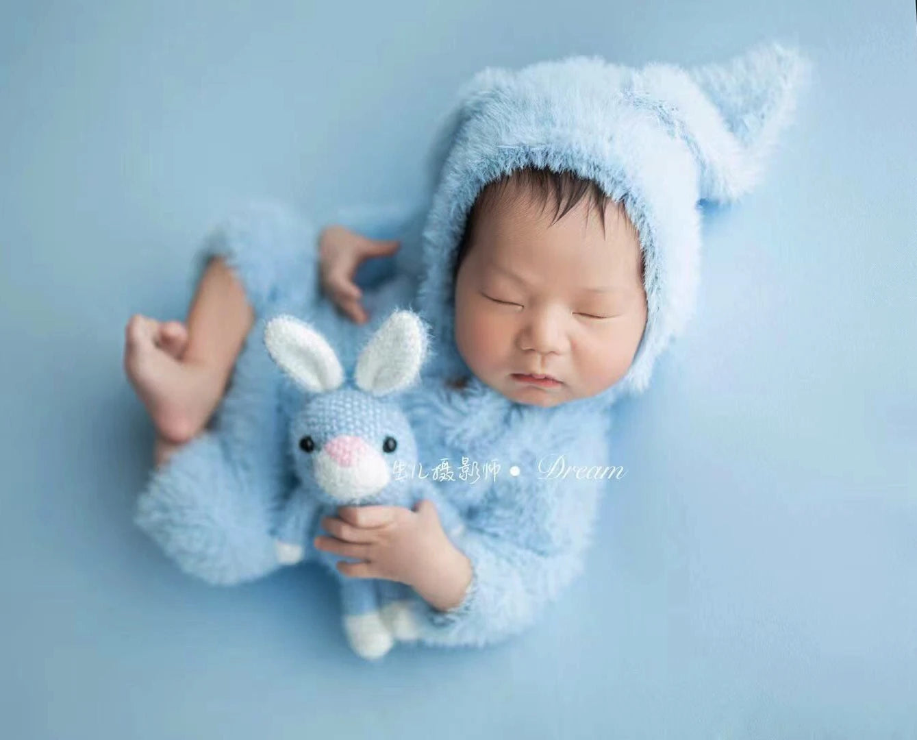 Fuzzy Newborn Knitting Pattern Newborn Bunny Romper