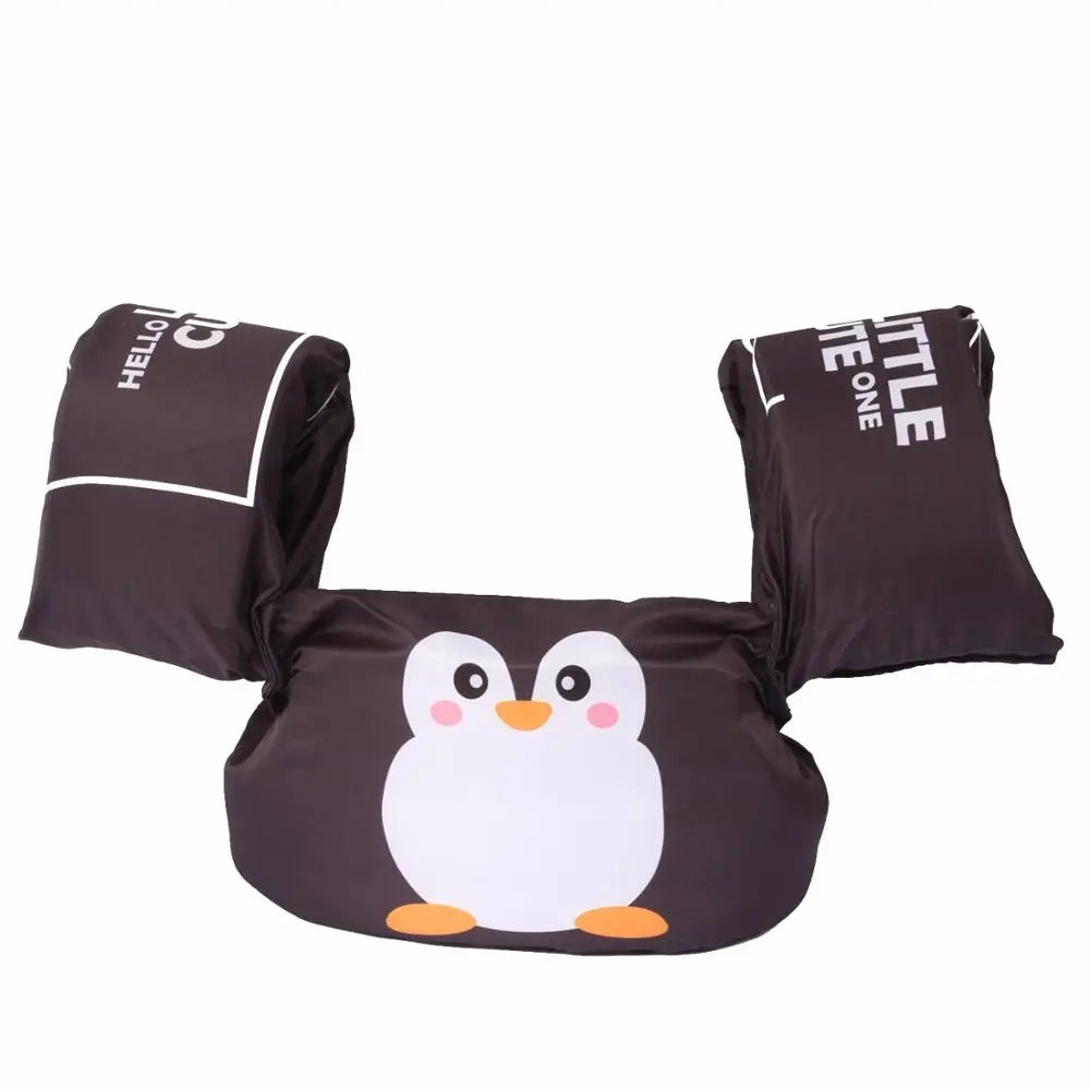 Baby Float Cartoon Arm Sleeve Life Jacket Swimsuit Foam Safety Swimming Training Floating Pool Float Swimming Ring puddle jumper