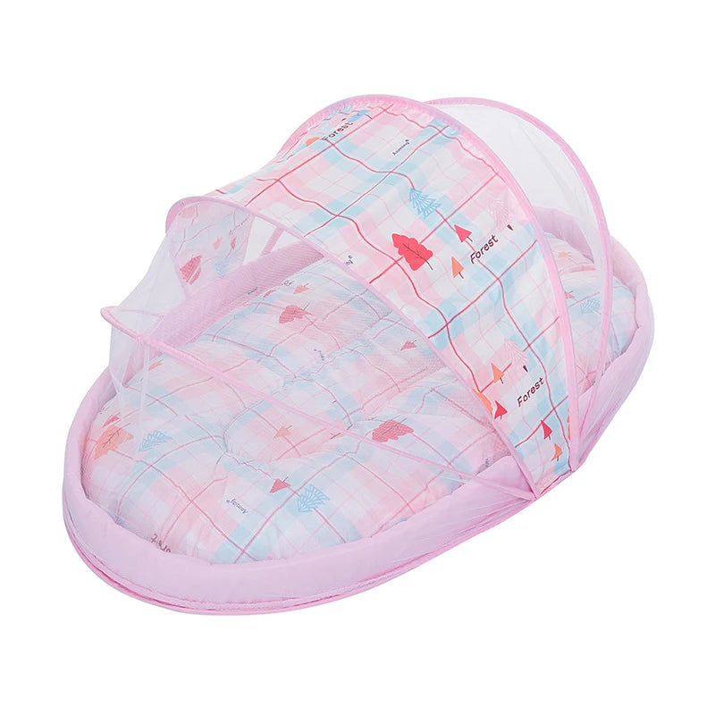 Baby Travel Portable Mobile Crib Baby Nest Cot Newborn Multi-function Folding Bed Child Foldable Chair  Mosquito Net