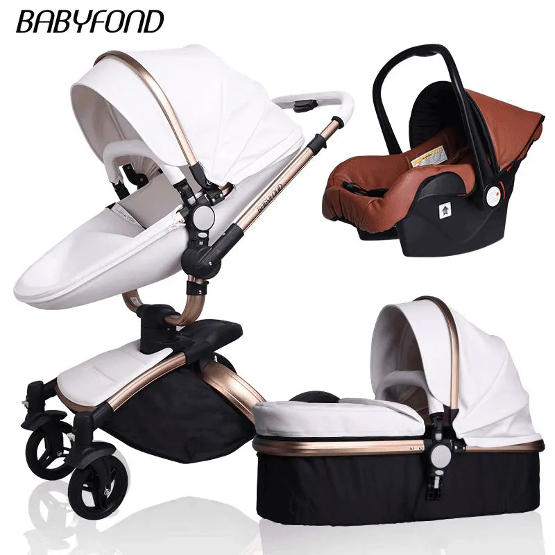 Babyfond Luxury Baby Car Seat Stroller  Baby Stroller