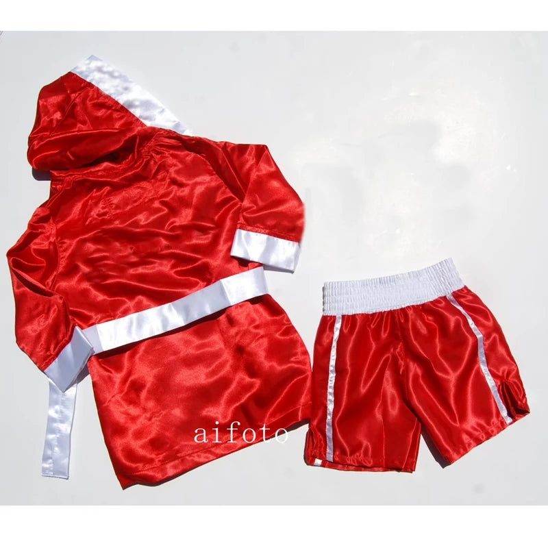 Baby Boxer Red Boxing Glove Shorts For Photography Props