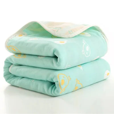 Baby Thick Blanket Muslin Cotton 6 Layers Beddings