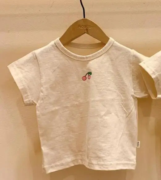 Korean Style Toddler Boys Clothes T shirts + PP shorts Infant Clothes