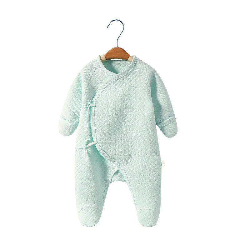 Newborn Jumpsuit Clothes Baby Cotton Jumpsuit Winter Boneless