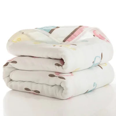 Baby Thick Blanket Muslin Cotton 6 Layers Beddings