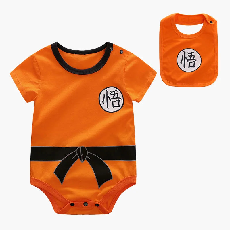 Baby Clothes Newborn Boy Jumpsuit Halloween Costume Dragon DBZ