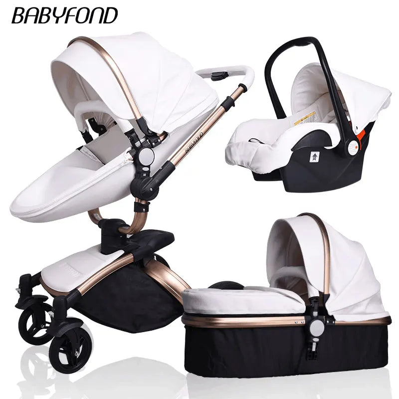 Babyfond Luxury Baby Car Seat Stroller  Baby Stroller
