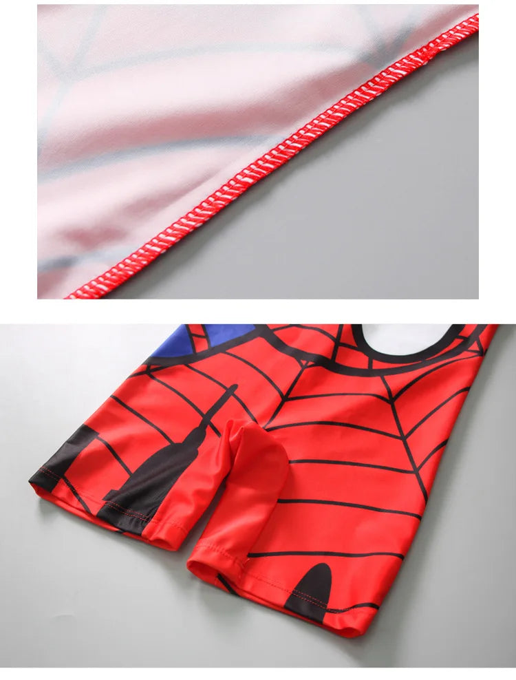 Swimwear Boy Cool Cartoon Print Swimsuit 2022 Children One Piece Bathing Suit Beachwear Baby Toddler Swimming Suit