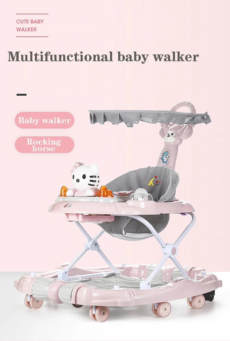 Musical Baby Walker With Wheels