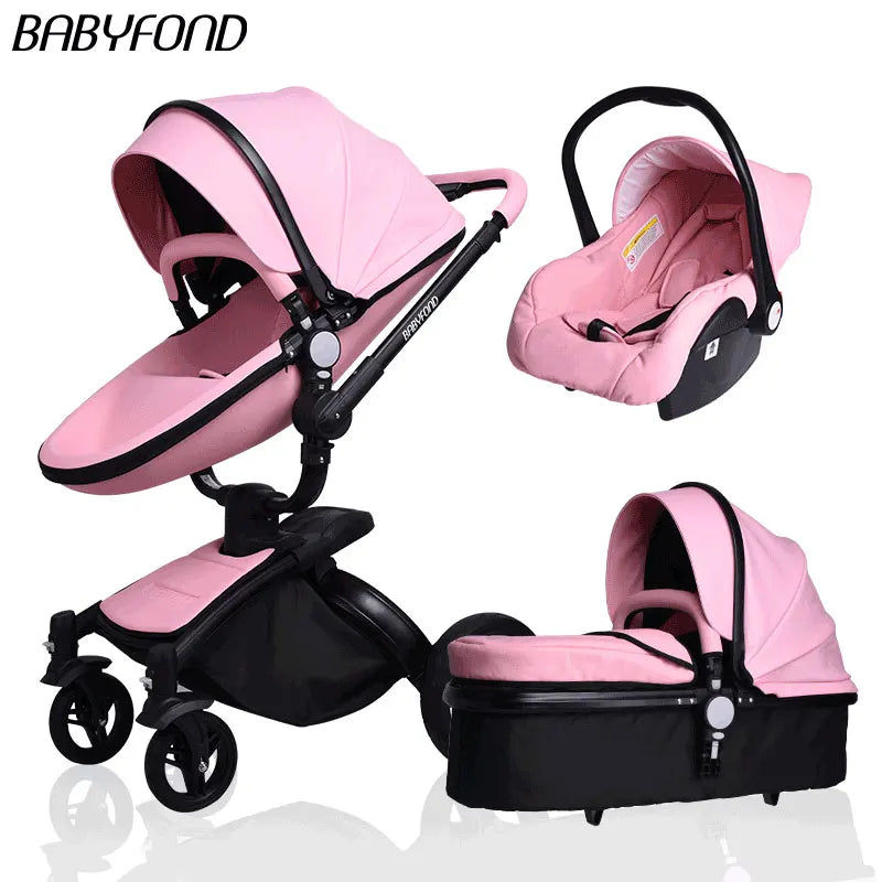 Babyfond Luxury Baby Car Seat Stroller  Baby Stroller