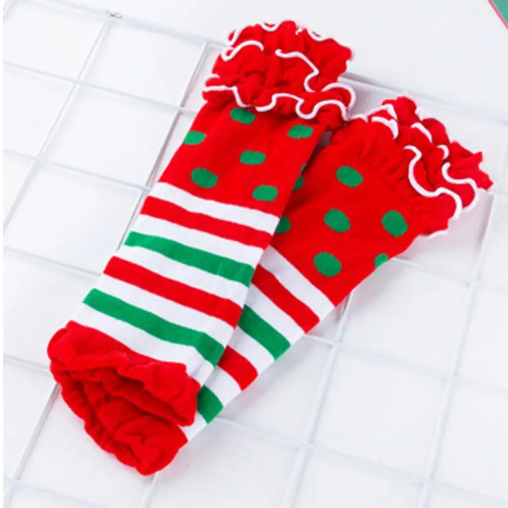 Christmas Baby Girl Santa Claus Sets Toddler Baby Short Sleeve Romper Tutu Lace Dress Headband Outfits Infant Girls Fashion Sets