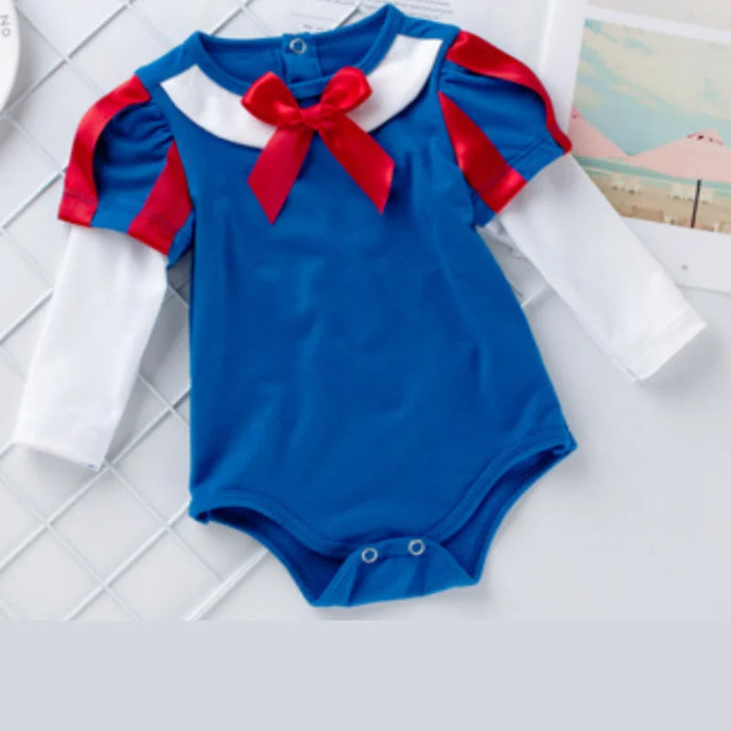 Newborn Baby Snow White Costume Romper+Tutu+headband