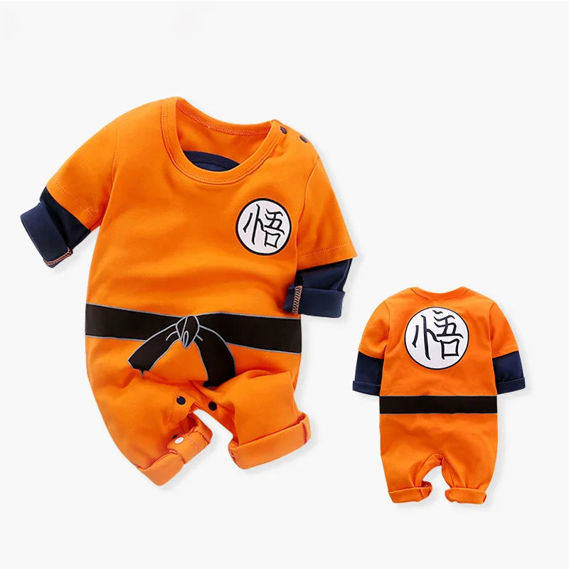 Baby Clothes Newborn Boy Jumpsuit Halloween Costume Dragon DBZ