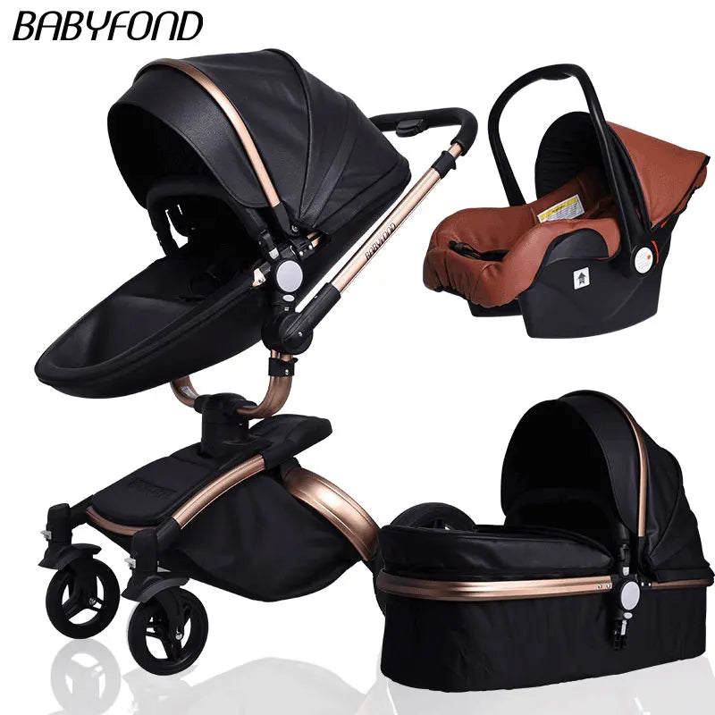 Babyfond Luxury Baby Car Seat Stroller  Baby Stroller