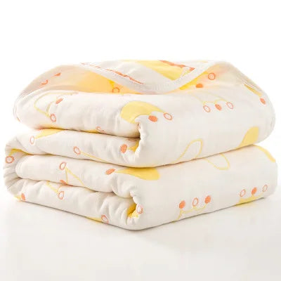 Baby Thick Blanket Muslin Cotton 6 Layers Beddings