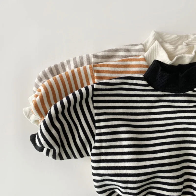 Baby Thicken Warm High-neck Sweatshirt