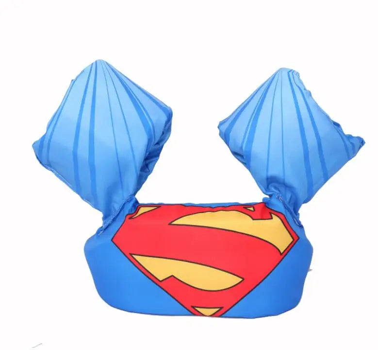 Baby Float Cartoon Arm Sleeve Life Jacket Swimsuit Foam Safety Swimming Training Floating Pool Float Swimming Ring puddle jumper