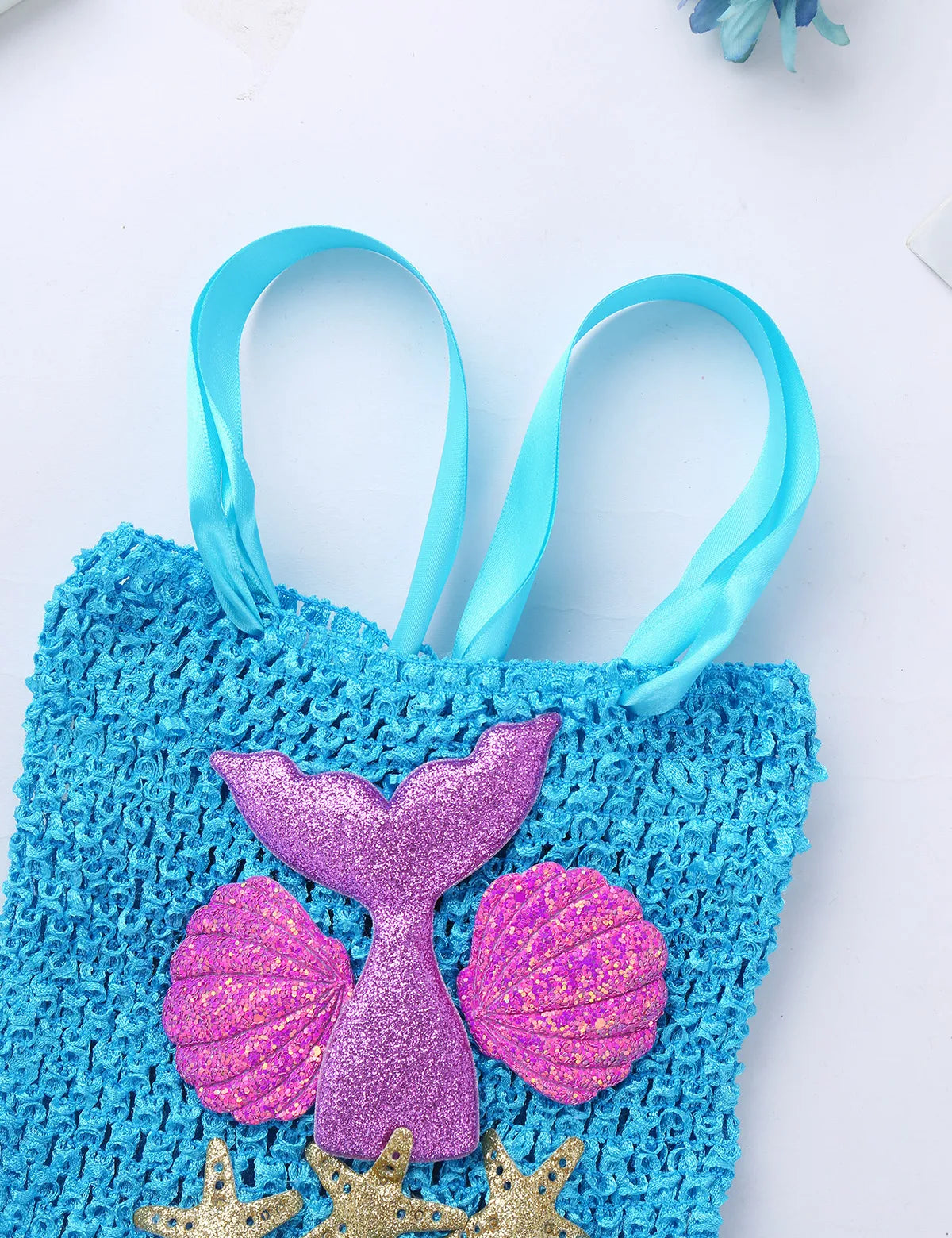 Princess Dress Up Mermaid Tulle Tutu Dresses With Headband