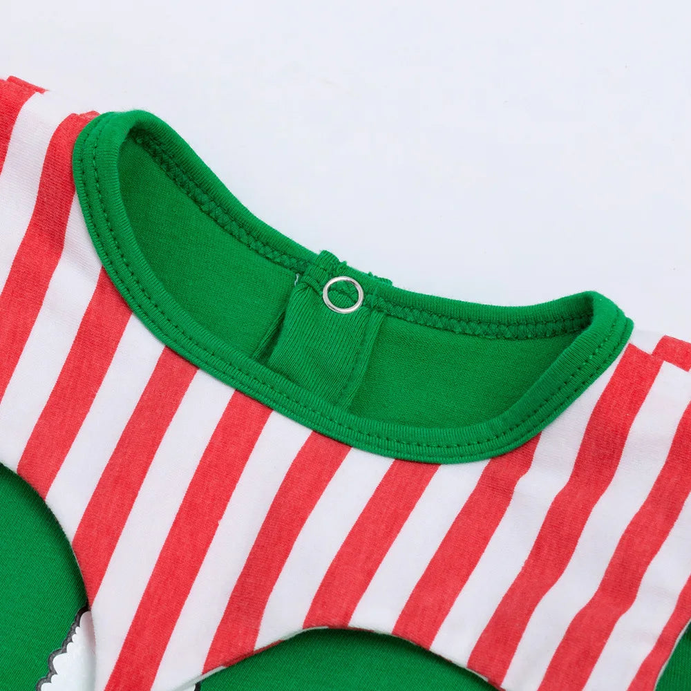 Christmas Baby Girl Santa Claus Sets Toddler Baby Short Sleeve Romper Tutu Lace Dress Headband Outfits Infant Girls Fashion Sets