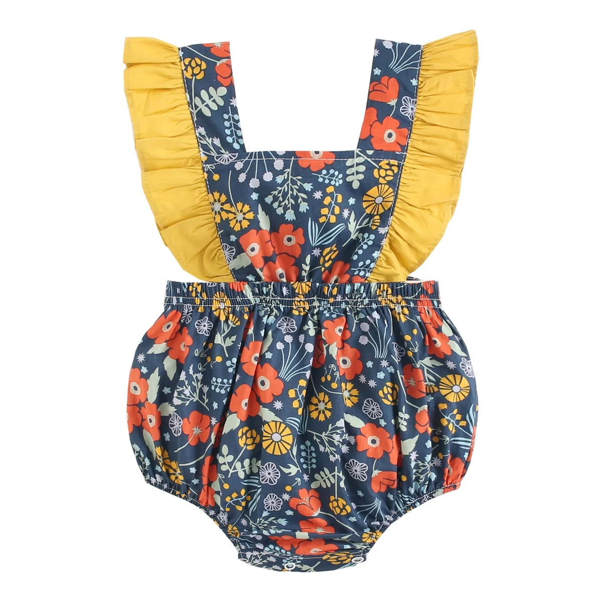 Cute Summer Princess Baby Girls Cotton Bodysuits